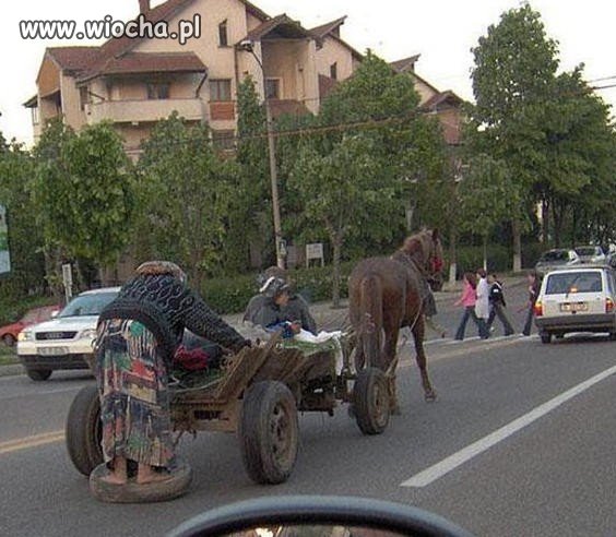 Baba z wozu ...