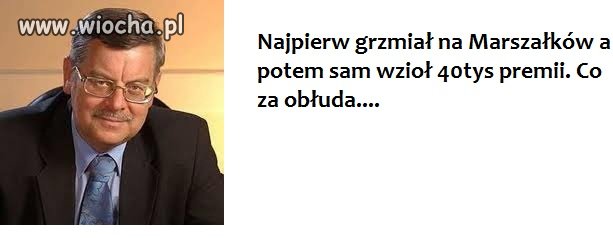 Obłuda w sejmie