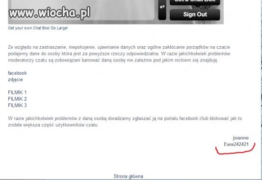 Ujawniania i zastraszania nie było