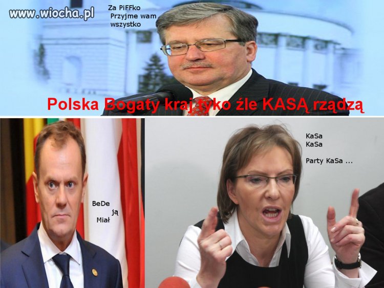 Polska kraj Bogaty tylko rządzić rząd nie potrafi