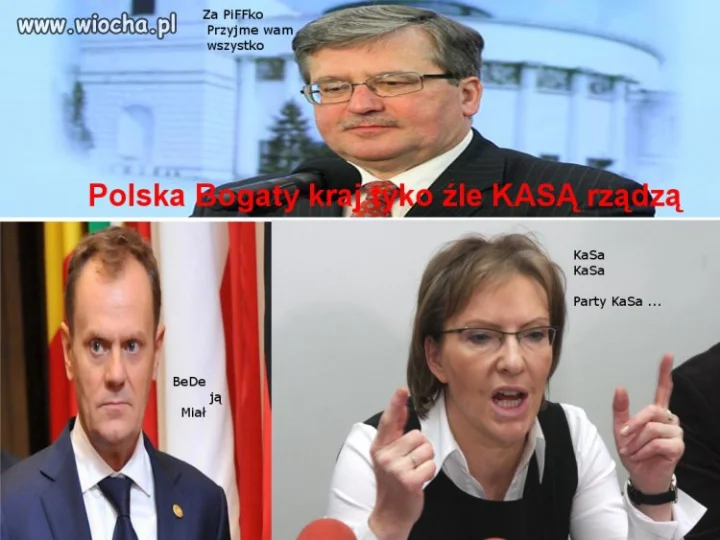 Polska kraj Bogaty tylko rządzić rząd nie potrafi