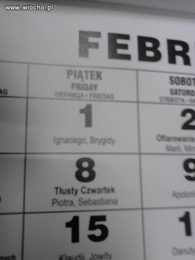 TŁUSTY CZWAREK 