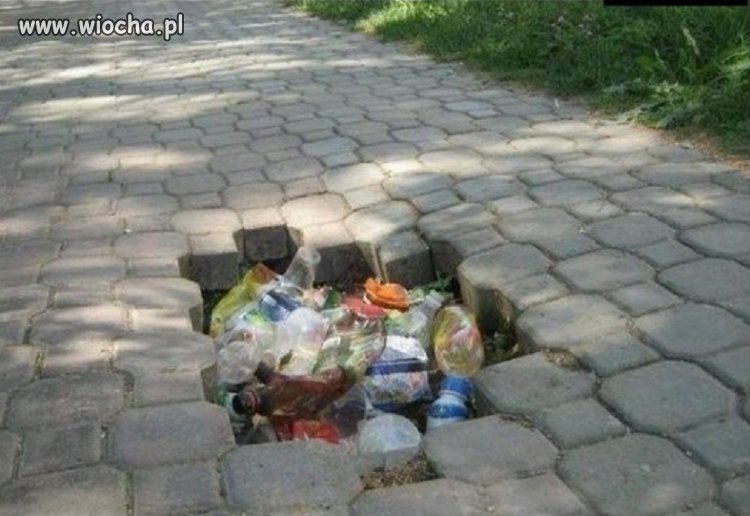 Nowy rodzaj śmietników,
