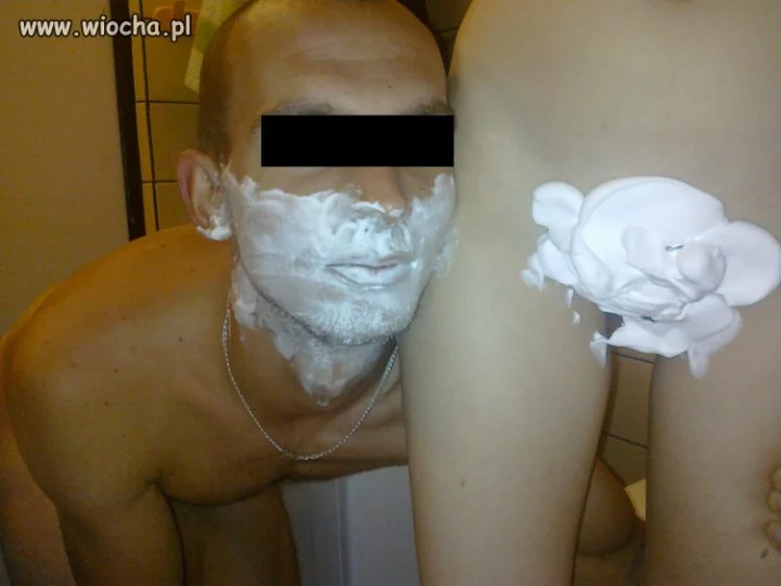 Oszczędzamy czas golimy się razem 
