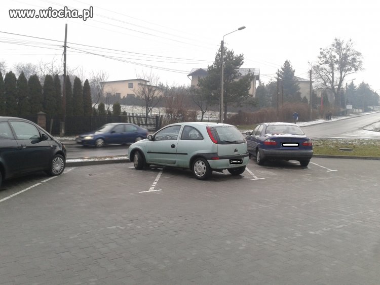Hmmm. Niech się inni martwią, ja zaparkowałem