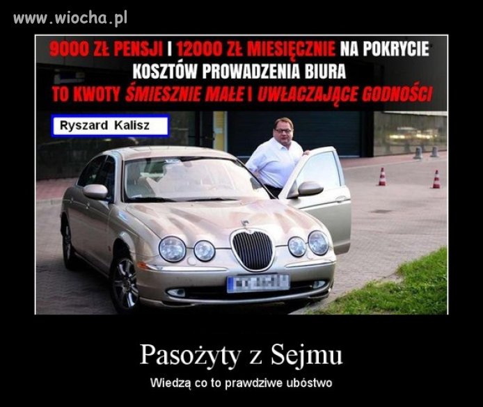 Pasożyty z sejmu