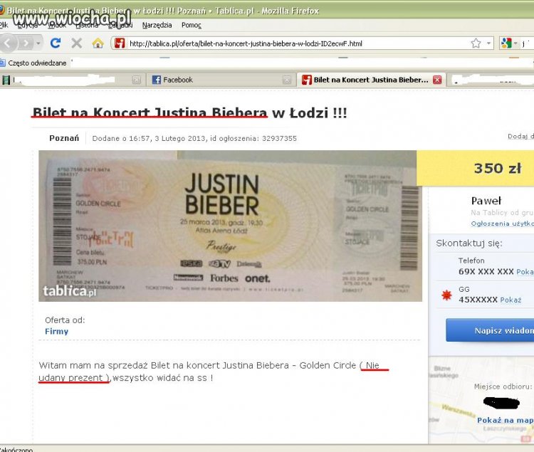 Bieber w Polsce