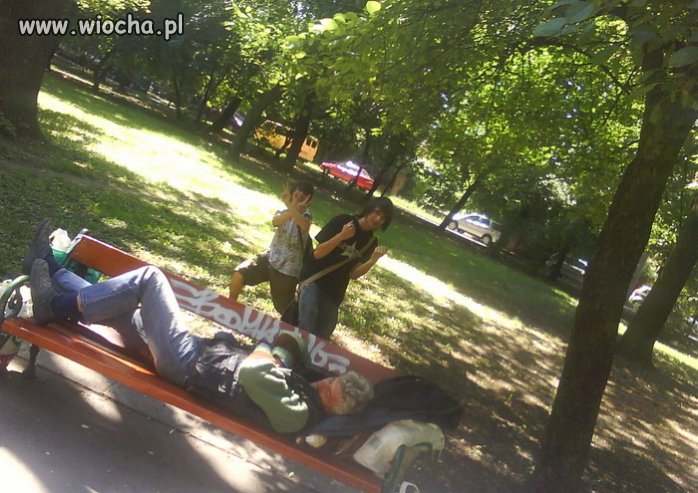 Lans z bezdomnym