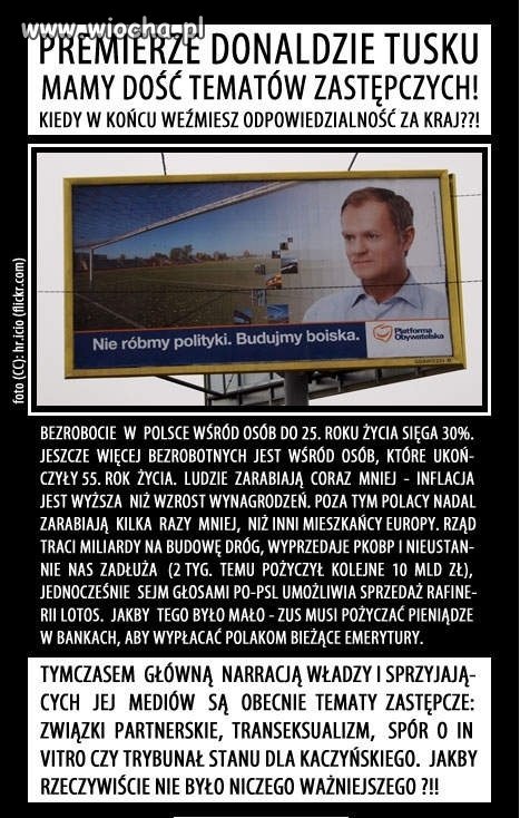 Kiedy weźmiesz odpowiedzialność za kraj???