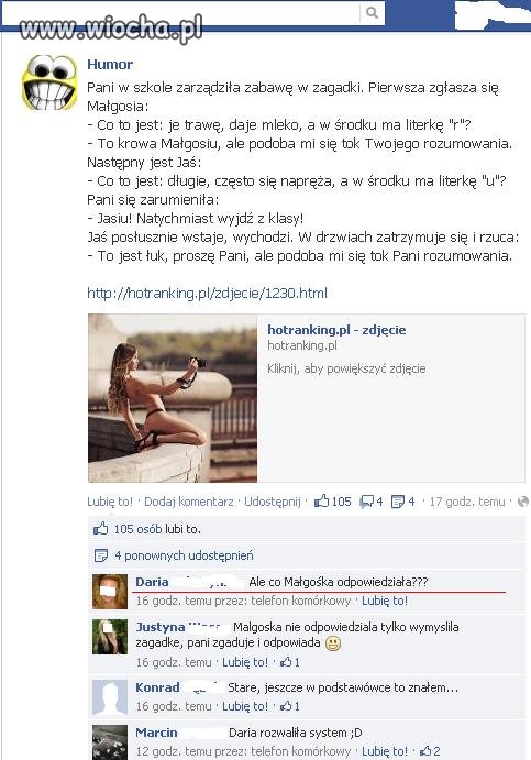 Dobry humor nie dla wszystkich.