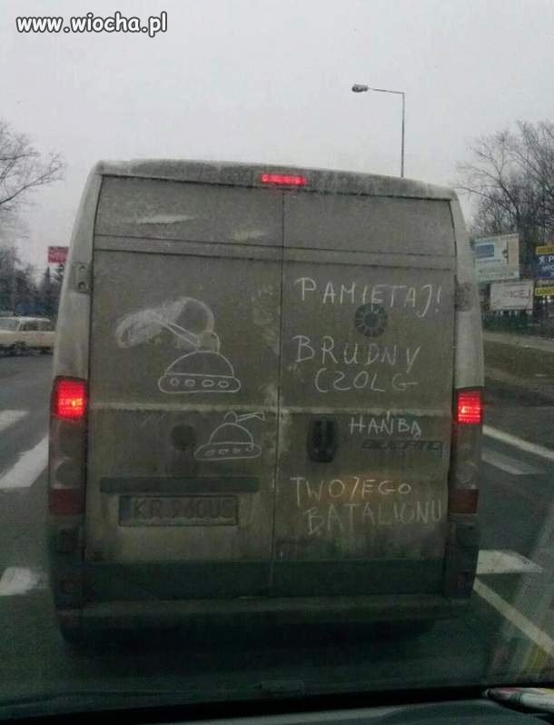 Brudny czołg 