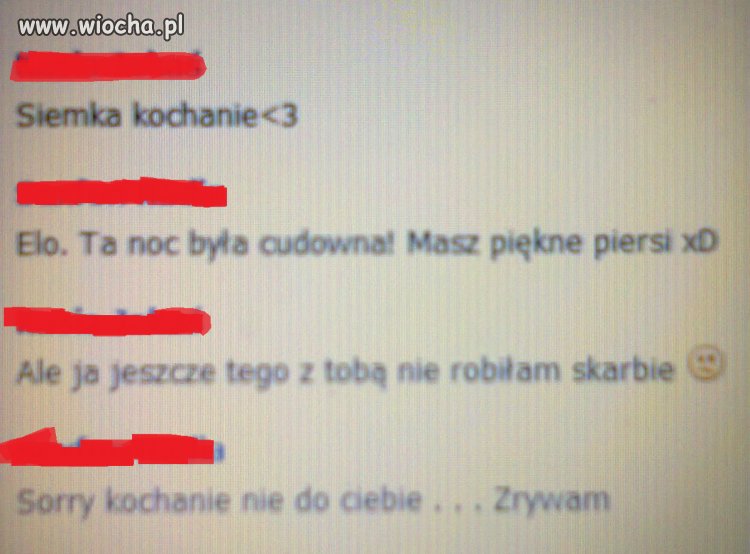Nie ma to jak zdrada
