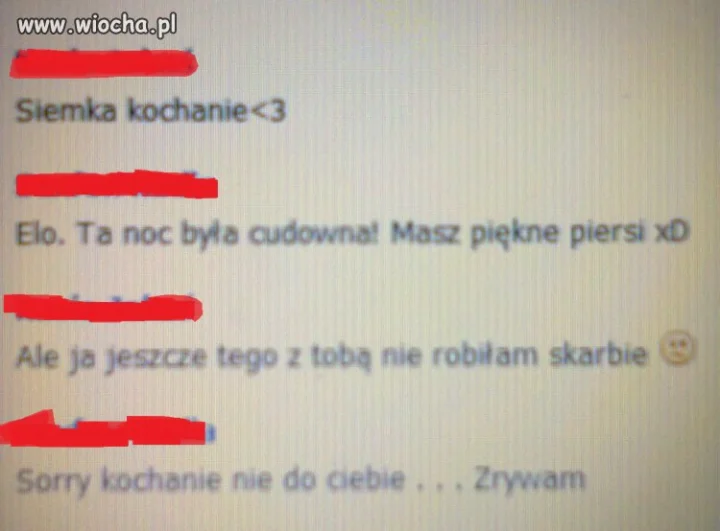 Nie ma to jak zdrada