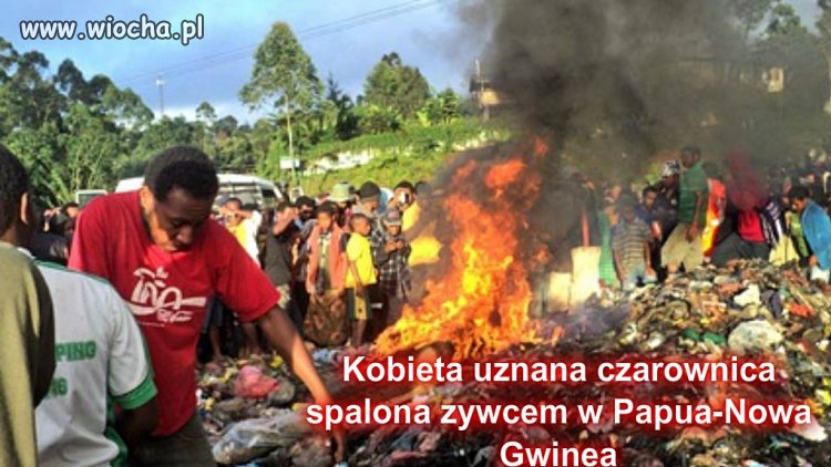 Spalona żywcem 