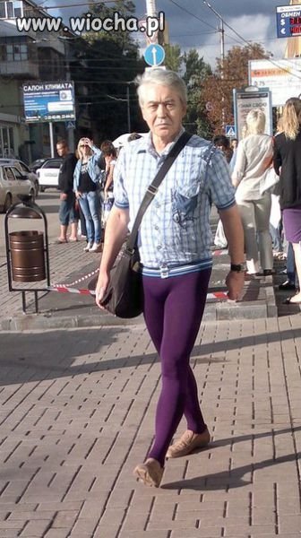 Podobno legginsy są modne w tym sezonie