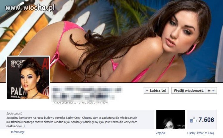Zasłużona dla młodocianych onanistów 