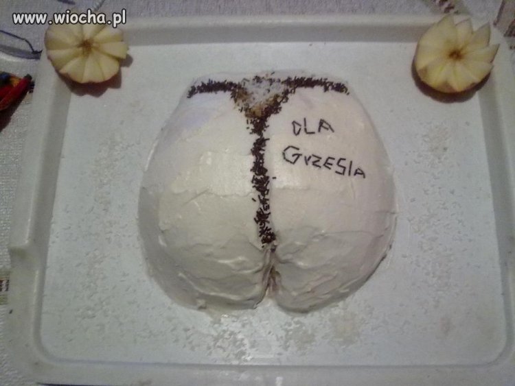 Tort urodzinowy dla Grzesia 