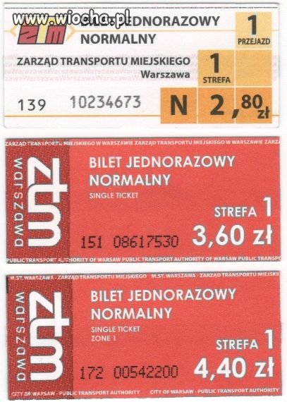 W ciągu 6 miesięcy tak podrożały bilety