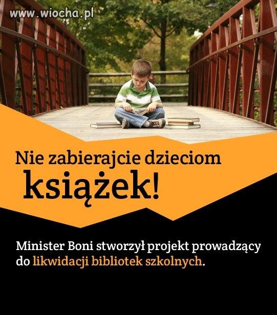 STOP likwidacji bibliotek!
