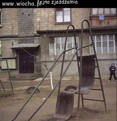 Hardcorowa zjeżdżalnia