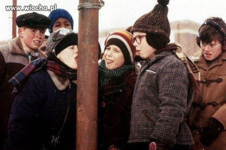 Ciekawe, czy się przylepi ...