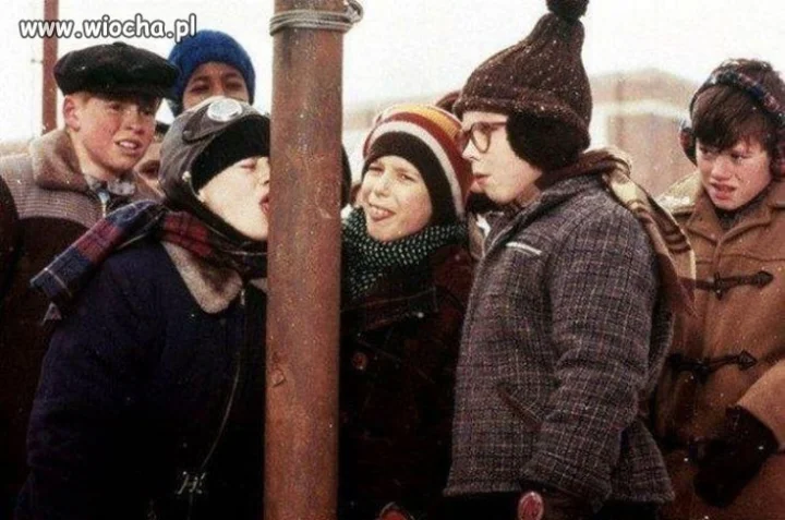 Ciekawe, czy się przylepi ...