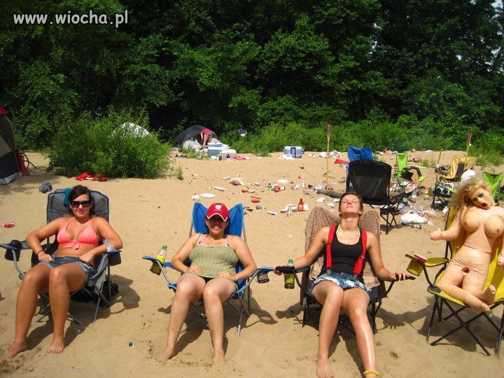Takie tam na plaży 