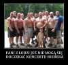 Fani czekają na koncert Justina Biebera 
