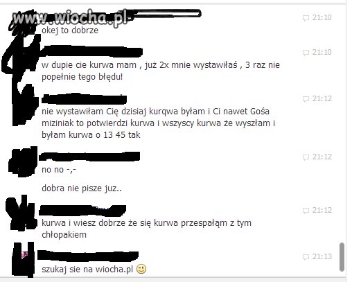 Rozmowa z dziewczyną która ma 14 lat