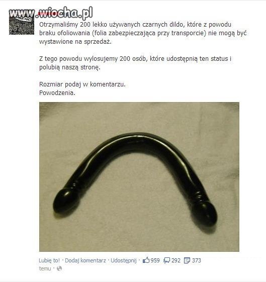 Lekko używany dildo