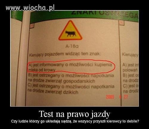 Jaki test...