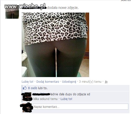 15 latka - lans na Facebooku