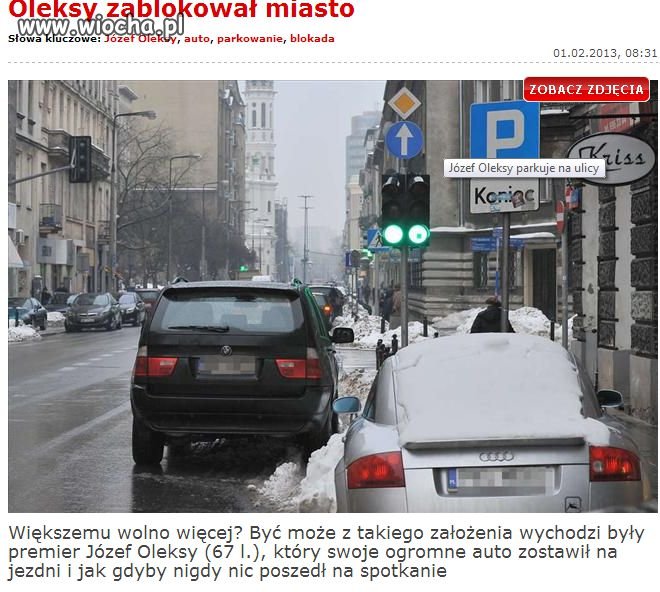 W myśl zasady: co wolno wojewodzie to nie Tobie...