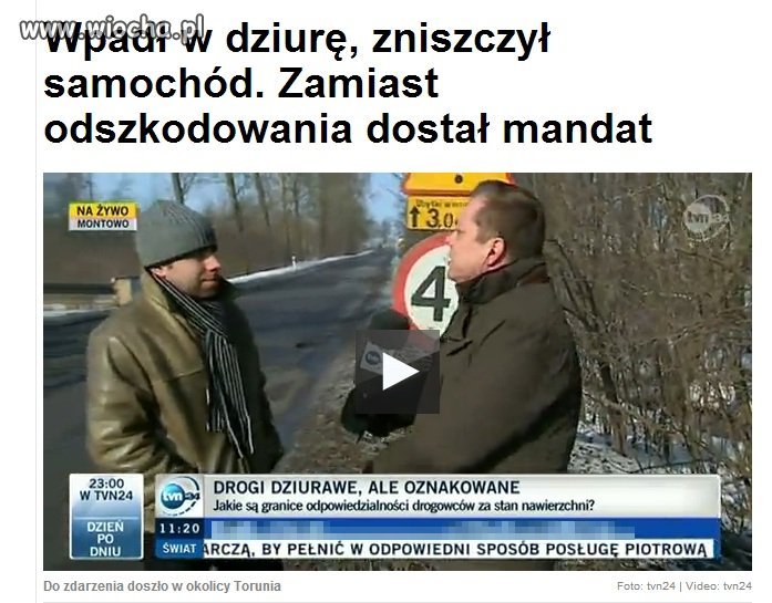 Tak w Polsce obywateli robi sie w ch**a