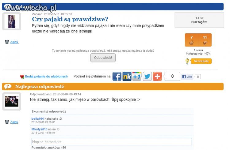 Pytanie powalające ...