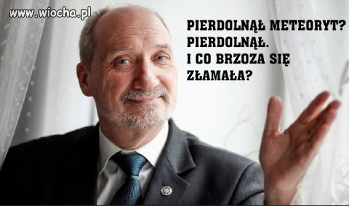 A teraz głos zabierze "specjalista"