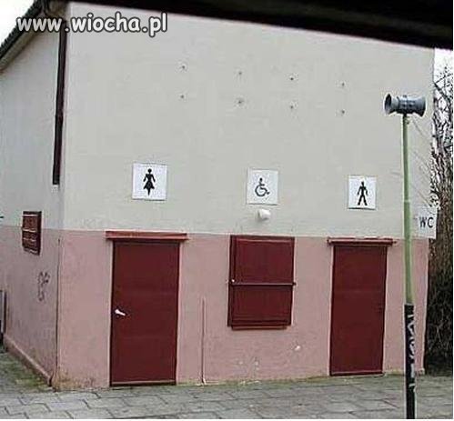 WC przyjazne dla niepełnosprawnych