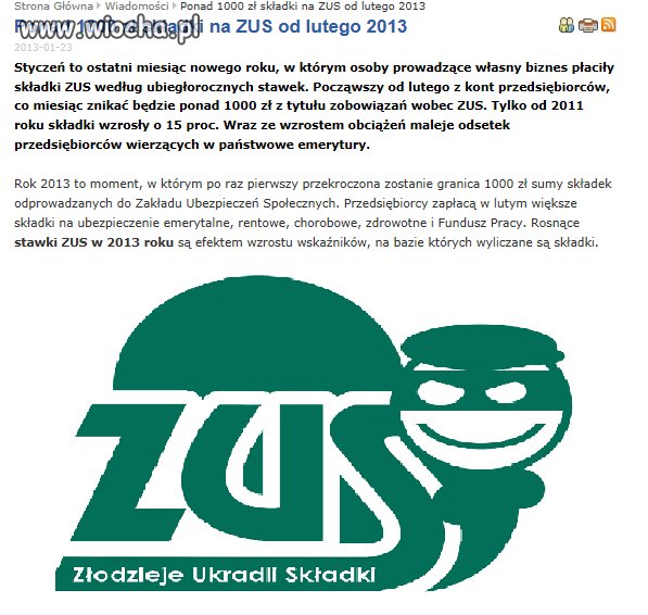 Kolejna Podwyżka Składek 