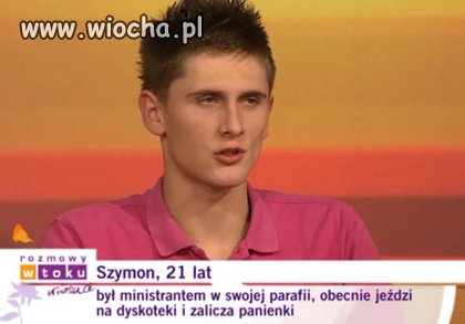 Ksiądz go pewnie wszystkiego nauczył