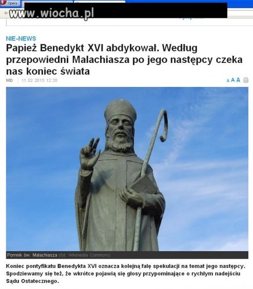 Czy tylko mnie nudzi koniec świata 