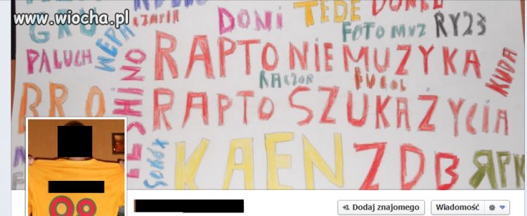 Rap to nie muzyka, rap to szuka życia.