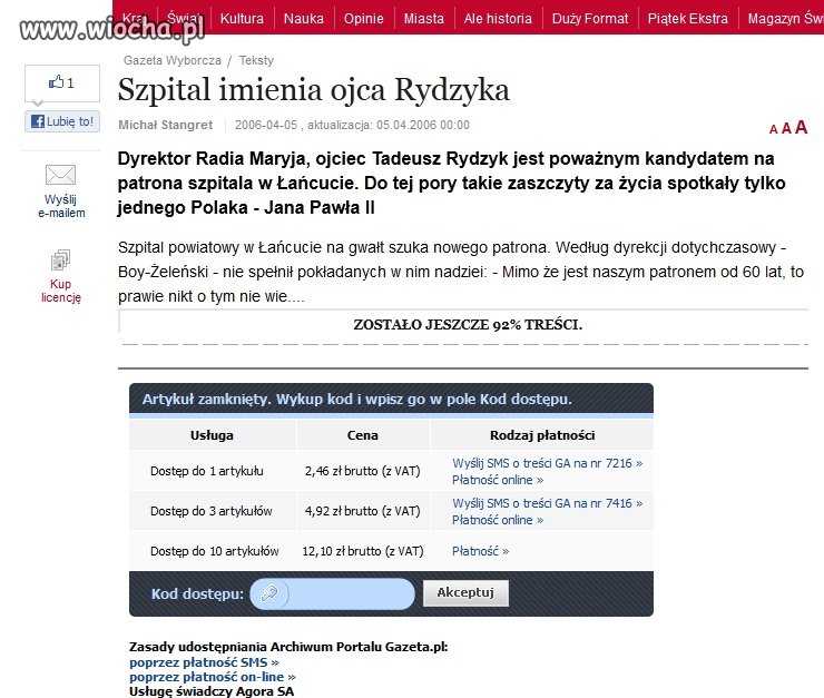 Ojciec Dyrektor Rydzyk