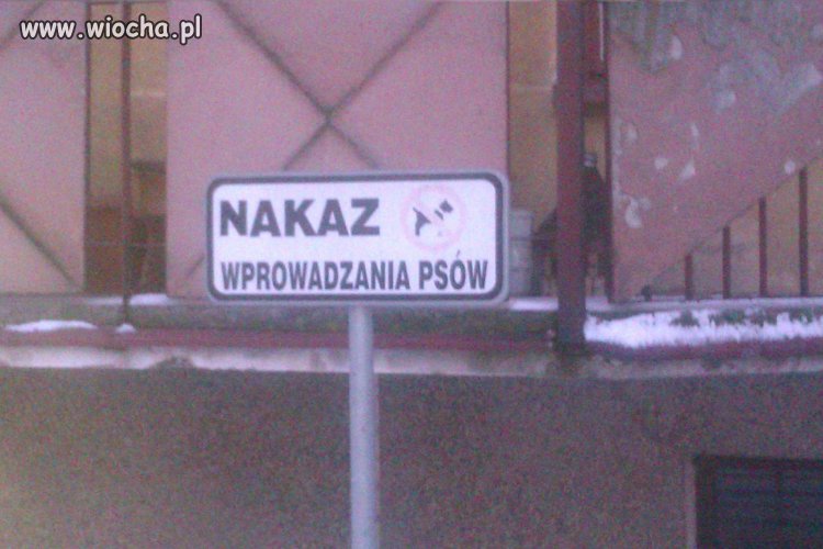 Chyba coś nie tak z tym znakiem
