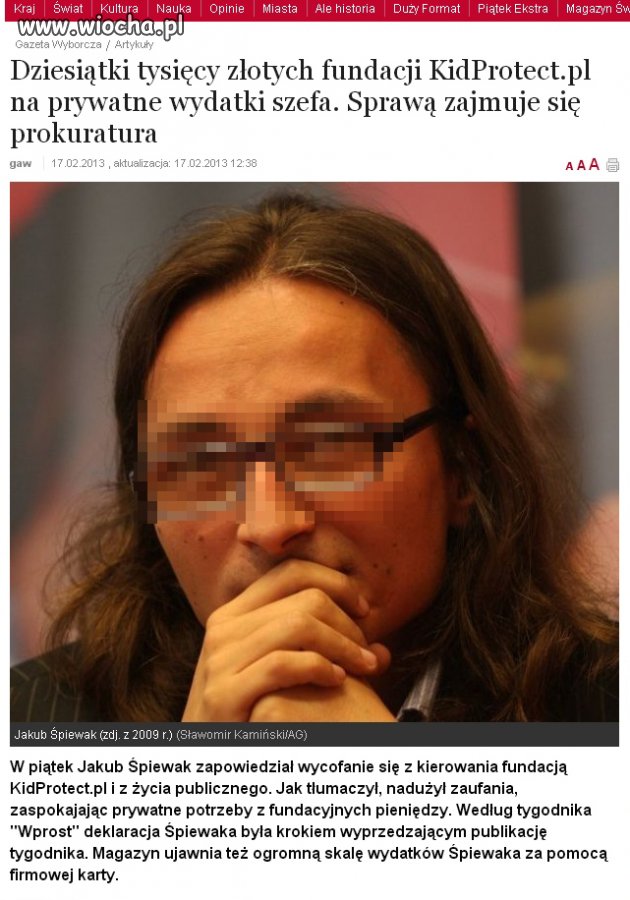 "Okradać " dzieci które już zostały pokrzywdzone 
