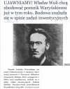 Jasne postawcie "Waryńskiemu,Dzierżyńskiemu