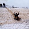 Brak sanek nie jest problemem, są koledzy