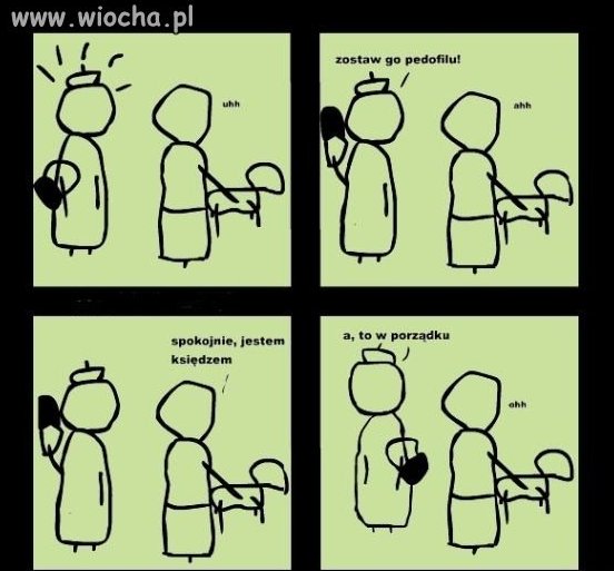 Ksiądz - nadczłowiek.