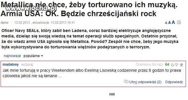 Dla torturujących w miejscach pracy