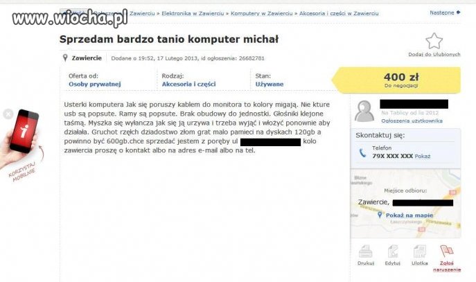 Mistrz autoreklamy ...