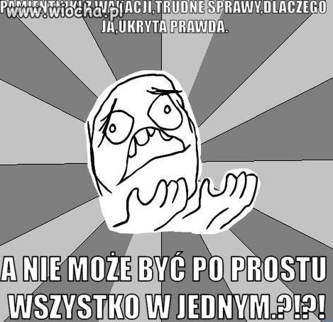 Seriale dla chorych umysłowo.